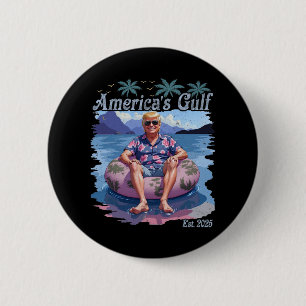 Badge Rond 5 Cm Trump vintage et drôle, la jupe Trump américaine d