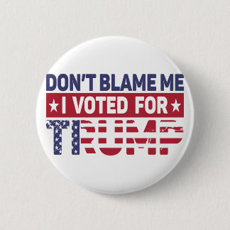 Badge Rond 5 Cm Trump Vote Trump 2024