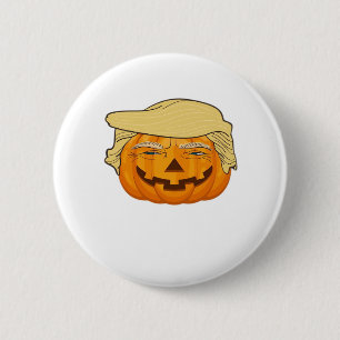 Badge Rond 5 Cm Trumpkin Halloween Funny Classic - Base Fall Slot