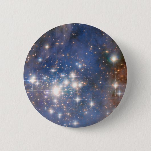 Badge Rond 5 Cm Trumpler Star Cluster 14. (Devant)