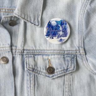 Badge Rond 5 Cm Tu Es Mon Vrai Nord