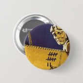 Badge Rond 5 Cm Tu Les Frappes (Devant & derrière)