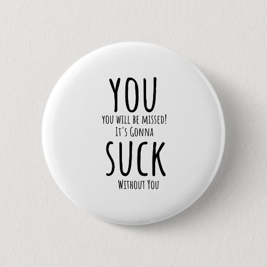 Badge Rond 5 Cm Tu t'enfuis, tu pars (Devant)