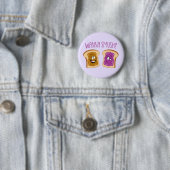 Badge Rond 5 Cm Tu veux Smush ? (En situation)