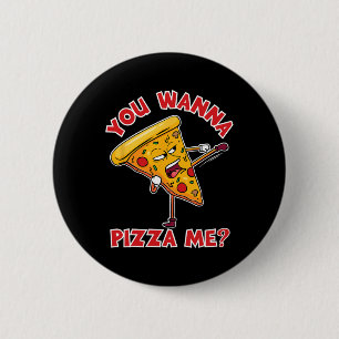 Badge Rond 5 Cm Tu veux une pizza ninja karaté Sahbumnim judo Mma