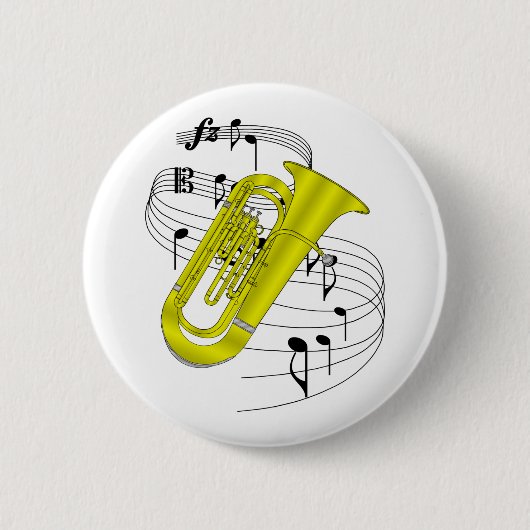 Badge Rond 5 Cm Tuba (Devant)