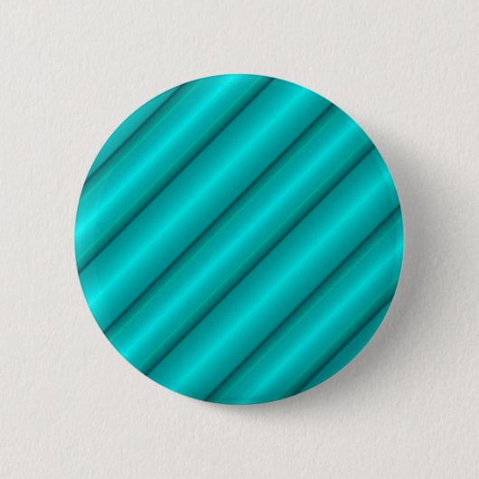 Badge Rond 5 Cm Tubes Abstraits en Turquoise (Devant)