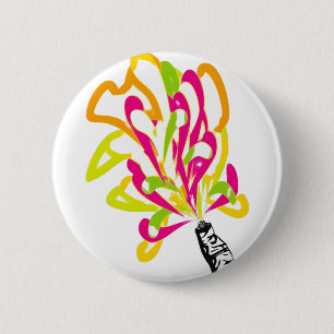 Badge Rond 5 Cm Tubes_de_peinture