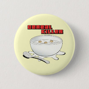 Badge Rond 5 Cm tueur de céréale