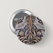 Badge Rond 5 Cm Tuiles de Morgan de Morris (Devant & derrière)