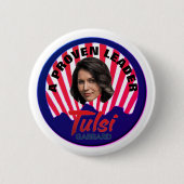 Badge Rond 5 Cm Tulsi Gabbard 2020 (Devant)