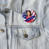 Badge Rond 5 Cm Tulsi Gabbard pour l'élection présidentielle 2020 (En situation)