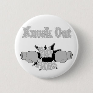 Badge Rond 5 Cm Tumeurs cérébrales