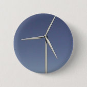 Badge Rond 5 Cm Turbine de vent (Devant)