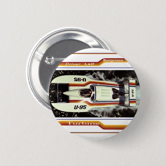 Badge Rond 5 Cm Turbine U-95 (Devant & derrière)