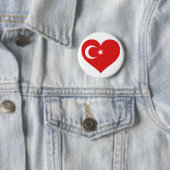 Badge Rond 5 Cm Turkiye Love (En situation)
