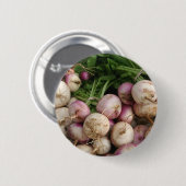 Badge Rond 5 Cm Turnips (Devant & derrière)