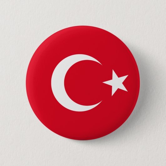 Badge Rond 5 Cm Turquie (Devant)