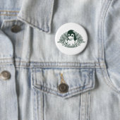 Badge Rond 5 Cm Tux Penguin - (Linux, Open Source, Copyleft, FSF) (En situation)
