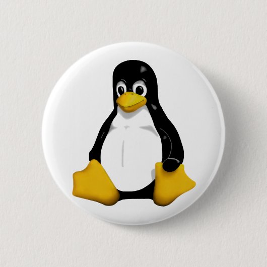 Badge Rond 5 Cm TuxButton (Devant)