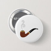 Badge Rond 5 Cm Tuyau de grand-papas (Devant & derrière)