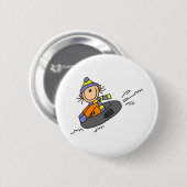 Badge Rond 5 Cm Tuyauterie d'hiver (Devant & derrière)