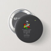 Badge Rond 5 Cm Tweaks Clothing - Marcus Mosiah Garvey Quote - Jam (Devant & derrière)