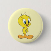 Badge Rond 5 Cm Tweety Haha (Devant)