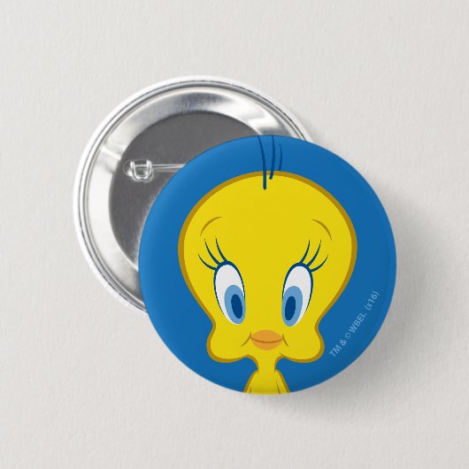 Badge Rond 5 Cm TWEETY | Innocent Little Bird (Devant & derrière)