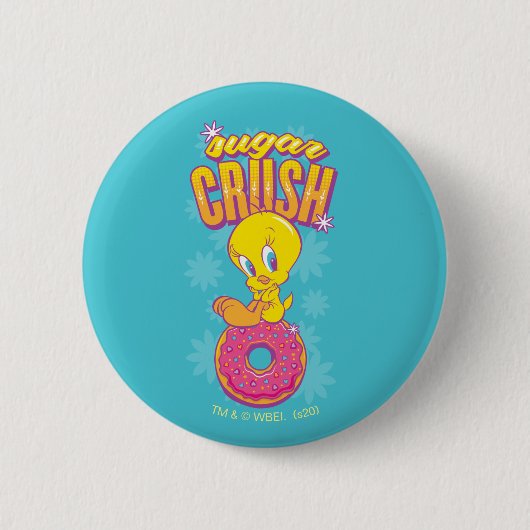 Badge Rond 5 Cm TWEETY™ - Sugar Crush (Devant)