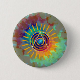 Badge Rond 5 Cm Tyedye spirituel