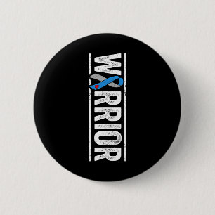 Badge Rond 5 Cm Type 1 Guerrier du diabète - Sideways Sensibilisat