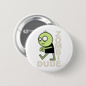 Badge Rond 5 Cm Type de zombi (Devant & derrière)