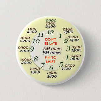 Badge Rond 5 Cm U.S. MILITAIRE - temps