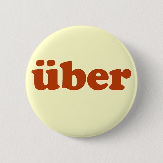 Badge Rond 5 Cm Uber (Devant)
