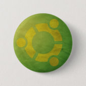 Badge Rond 5 Cm Ubuntu (Devant)