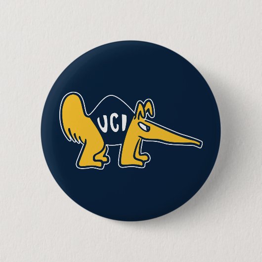 Badge Rond 5 Cm UC Irvine | Anteaters UCI (Devant)