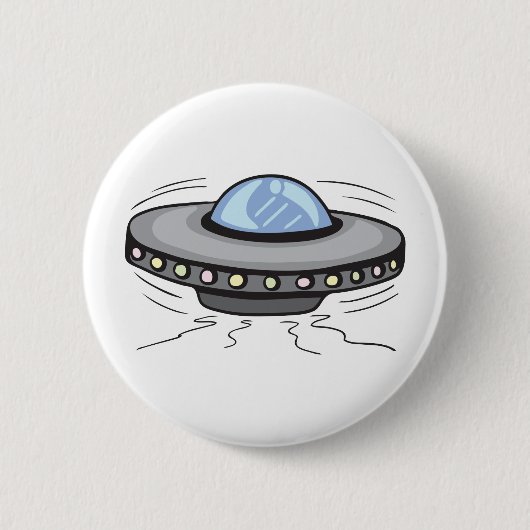 Badge Rond 5 Cm UFO ! Personnalisable ! (Devant)