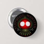 Badge Rond 5 Cm UFOLOGY : Le monstre de Flatwoods (Devant & derrière)