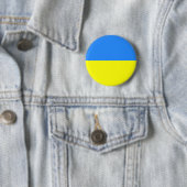 Badge Rond 5 Cm Ukraine  (En situation)