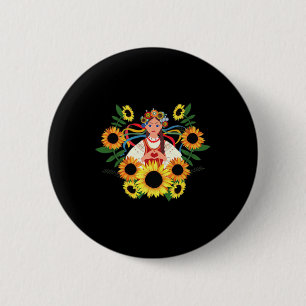 Badge Rond 5 Cm Ukraine Soutien Ukrainien Je Suis Avec Ukr