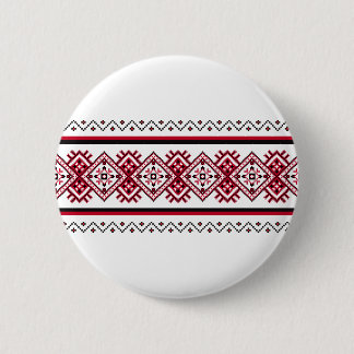 Badge Rond 5 Cm Ukrainian Embroidery Vyshyvanka Pin