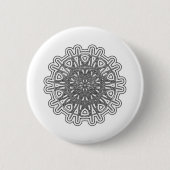 Badge Rond 5 Cm Ultra Cool Mandala Design #1 (Devant)
