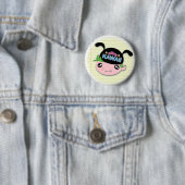 Badge Rond 5 Cm Ultra Kawaii - bouton de garçon (En situation)