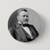 Badge Rond 5 Cm Ulysses S. Grant (Devant)