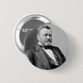 Badge Rond 5 Cm Ulysses S. Grant (Devant & derrière)