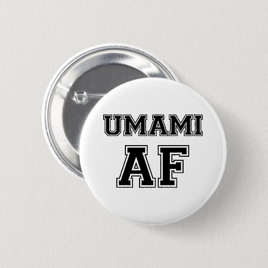 BADGE ROND 5 CM UMAMI AF (Devant & derrière)