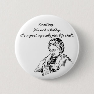 Badge Rond 5 Cm Un à la vie quotidienne courrier-apocalyptique