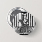 Badge Rond 5 Cm Un ange emprisonné (Devant & derrière)