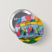 Badge Rond 5 Cm Un beau jour (Devant & derrière)